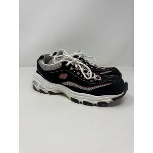 Skechers Women's D'lites Life Saver Memory Foam Lace-up Sneakers